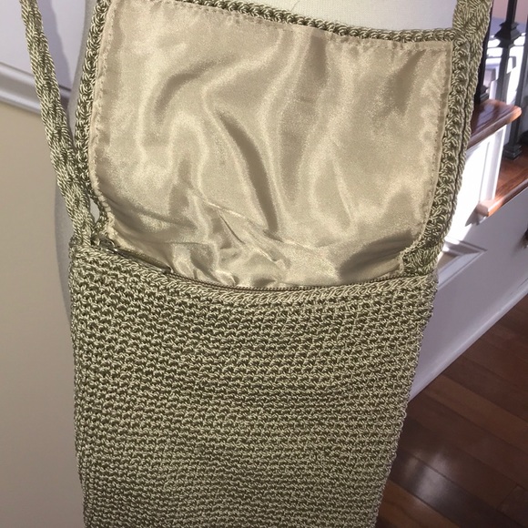 ❤️Madison Studio Taupe Crossbody Knit Bag❤️ - Picture 4 of 5